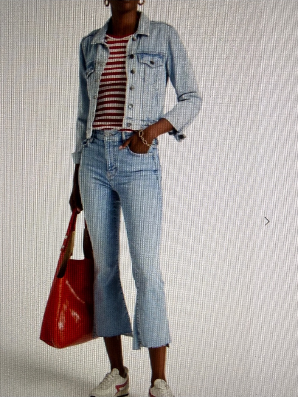 Frame LeCrop Mini Boot Jean 32W Slim Fit Boot Cut Chewed Up Hem Stretch Fall